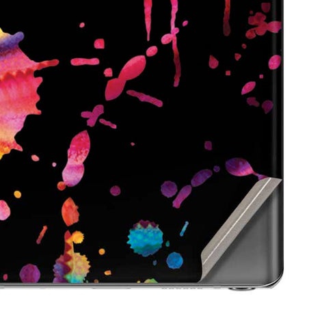 Chromatic Splatter Black Galaxy Note20 5G Skin