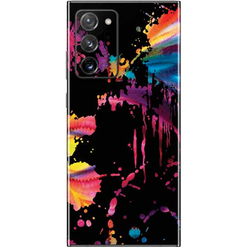Chromatic Splatter Black Galaxy Note20 Ultra 5G Skin