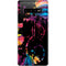 Chromatic Splatter Black Galaxy S10 Plus Skin