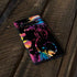 Chromatic Splatter Black Galaxy S10 Skin