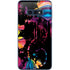 Chromatic Splatter Black Galaxy S10e Skin