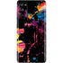 Chromatic Splatter Black Galaxy S20 Fan Edition Skin