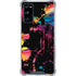 Chromatic Splatter Black Galaxy S20 FE Clear Case