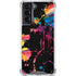 Chromatic Splatter Black Galaxy S21 5G Clear Case