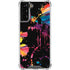 Chromatic Splatter Black Galaxy S21 Plus 5G Clear Case