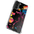 Chromatic Splatter Black Galaxy S22 Clear Case
