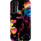 Chromatic Splatter Black Galaxy S22 Plus Pro Case
