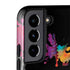 Chromatic Splatter Black Galaxy S22 Plus Pro Case