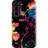 Chromatic Splatter Black Galaxy S22 Pro Case