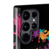 Chromatic Splatter Black Galaxy S22 Ultra Pro Case