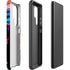 Chromatic Splatter Black Galaxy S22 Ultra Pro Case