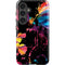 Chromatic Splatter Black Galaxy S24 Impact Case