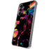 Chromatic Splatter Black Galaxy S24 Plus Clear Case