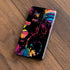 Chromatic Splatter Black Galaxy S9 Plus Skin