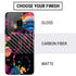Chromatic Splatter Black Galaxy S9 Skin