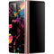 Chromatic Splatter Black Galaxy Z Fold2 5G Skin