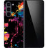 Chromatic Splatter Black Galaxy Z Fold5 5G Skin
