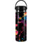 Chromatic Splatter Black Hydro Flask 20oz Wide Mouth Skin
