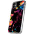 Chromatic Splatter Black iPhone 11 Clear Case