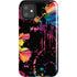 Chromatic Splatter Black iPhone 11 Impact Case