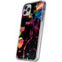 Chromatic Splatter Black iPhone 11 Pro Clear Case