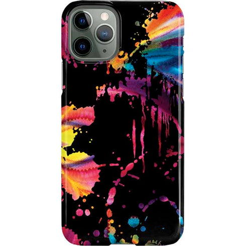 Chromatic Splatter Black iPhone 11 Pro Lite Case