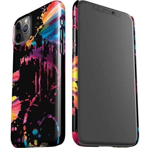 Chromatic Splatter Black iPhone 11 Pro Max Lite Case