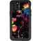 Chromatic Splatter Black iPhone 11 Pro Max Waterproof Case