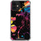 Chromatic Splatter Black iPhone 12 Clear Case