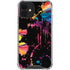 Chromatic Splatter Black iPhone 12 Clear Case