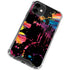 Chromatic Splatter Black iPhone 12 Clear Case
