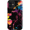 Chromatic Splatter Black iPhone 12 Impact Case