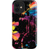 Chromatic Splatter Black iPhone 12 Impact Case