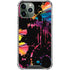 Chromatic Splatter Black iPhone 12 Pro Clear Case