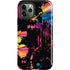 Chromatic Splatter Black iPhone 12 Pro Impact Case