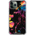 Chromatic Splatter Black iPhone 12 Pro Max Clear Case
