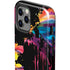 Chromatic Splatter Black iPhone 12 Pro Max Impact Case