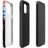 Chromatic Splatter Black iPhone 12 Pro Max Impact Case