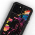 Chromatic Splatter Black iPhone 12 Pro Waterproof Case