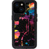 Chromatic Splatter Black iPhone 13 Mini Waterproof Case