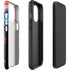 Chromatic Splatter Black iPhone 13 Pro Max Impact Case