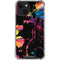 Chromatic Splatter Black iPhone 14 Clear Case