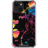 Chromatic Splatter Black iPhone 14 Plus Clear Case
