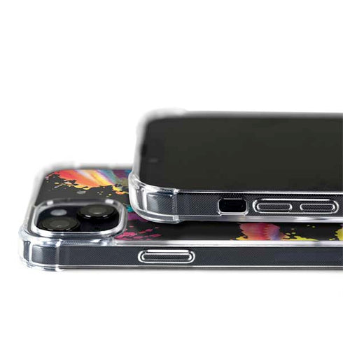 Chromatic Splatter Black iPhone 15 Plus MagSafe Case