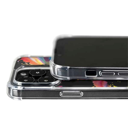 Chromatic Splatter Black iPhone 15 Pro MagSafe Case
