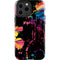 Chromatic Splatter Black iPhone 15 Pro Max Impact Case