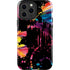 Chromatic Splatter Black iPhone 15 Pro Max Impact Case