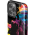 Chromatic Splatter Black iPhone 15 Pro Max Impact Case