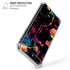 Chromatic Splatter Black iPhone 7/8 Plus Clear Case