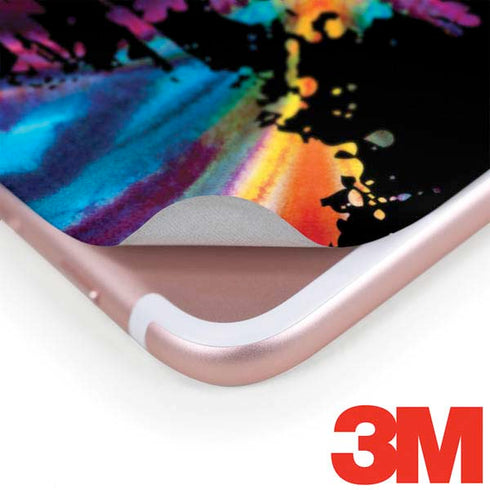 Chromatic Splatter Black iPhone 8 Plus Skin